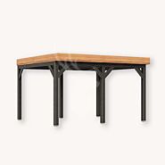 Douglas overkapping IJssel XXL1 | zwart douglas | 447x405 cm