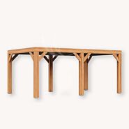 Douglas overkapping Vecht XL2 | douglas blank | 557x350 cm