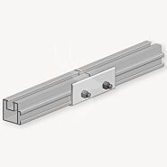 Aslon koppelstuk aluminium onderligger 4x4 cm
