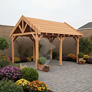 Douglas zadeldak Sallinge XL2 | douglas blank geïmpregneerd | 547x344 cm