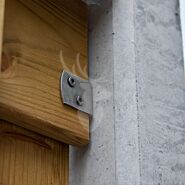 Bevestigingsset betonpalen | RVS