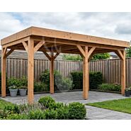 Douglas overkapping IJssel XL2 | douglas blank geïmpregneerd | 547x305 cm