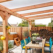 Gevelveranda Lunde | opaal dak