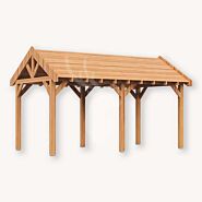 Douglas zadeldak Sallinge XL2 | douglas blank onbehandeld | 547x344 cm