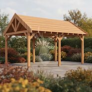 Douglas zadeldak Sallinge XXL2 | douglas blank geïmpregneerd | 547x444 cm