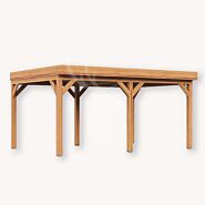 Douglas overkapping IJssel XXL2 | douglas blank geïmpregneerd | 547x405 cm