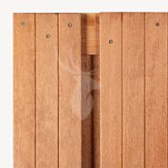 Tuinscherm Blaricum | hardhout
