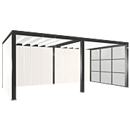 Aluminium overkapping Hillhout Allure | Vuren | 303x593cm