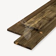 Douglas plank | ruw | geïmpregneerd | 2x15 cm