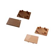 Fiberdeck WEO Brise soleil eindkap | 6 cm breed