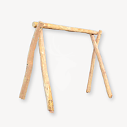 Houten schommel enkel