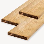 Grenen vlonderplank | 20 cm