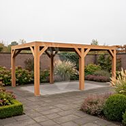 Douglas overkapping Vecht XL2 | douglas blank | 557x350 cm