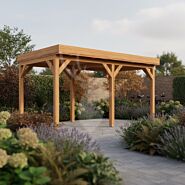 Douglas overkapping IJssel XL2 | douglas blank onbehandeld | 547x305 cm