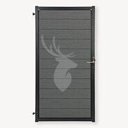 Tuindeur composiet Velufence | graphite black