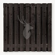 Tuinscherm Kootwijk | zwart 
