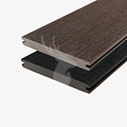 Fiberdeck vlonderplank Vintage | Graphite/Wengé | 21 cm 