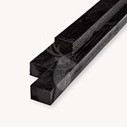 Douglas balk | ruw | zwart | 4,5x7,5 cm