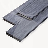 Composiet vlonderplank Veludeck Natural | Dark grey | 13,8 cm