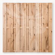 Tuinscherm Barneveld | eikenhout