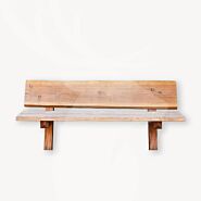 Houten parkbank Kootwijk