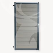 Tuindeur composiet Velufence | light grey