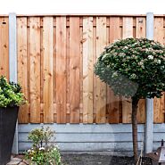 Betonpaal grijs | Voor tuinscherm 150 cm