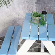 Kinder picknicktafel | blauw