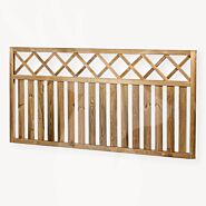 Houten tuinhek trellis
