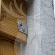 Bevestigingsset betonpalen | RVS