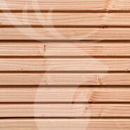 Douglas plank | triple rhombus profiel | 2,5x14,5 cm