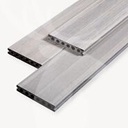 Composiet vlonderplank Veludeck Natural | Light grey | 13,8 cm