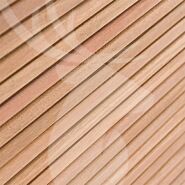 Vlondertegel | 50x50 cm | hardhout | smalle plank