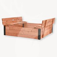 Houten zandbak Bram
