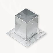 Paalhouder vierkante palen | plat