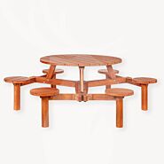 Ronde picknicktafel Blaricum