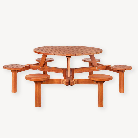 Ronde picknicktafel Blaricum
