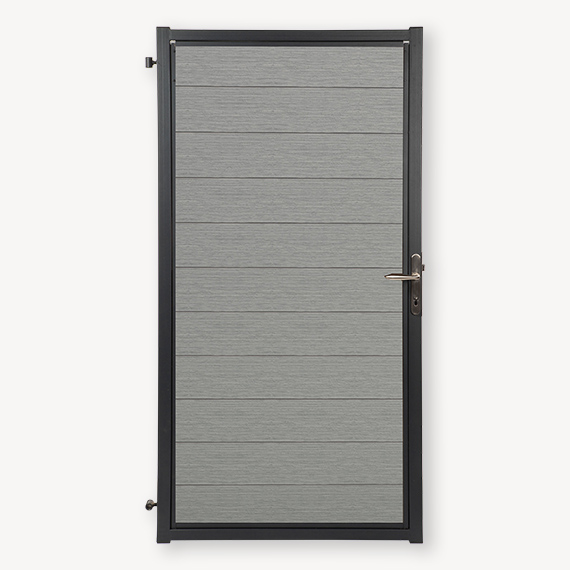 Tuindeur composiet Velufence | stone grey