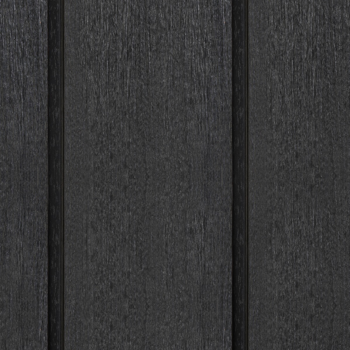 Zwarte gevelbekleding thermisch gemodificeerd ayous hout
