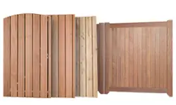 Hardhouten tuindeuren