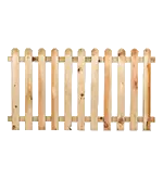 Houten tuinhekken