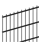 Dubbelstaafmat hekwerk