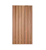 Hardhouten tuindeuren