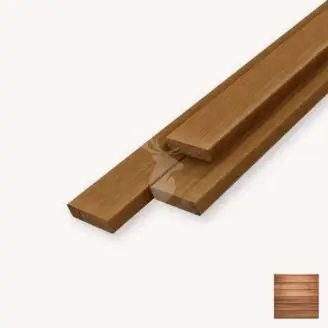 Thermowood Ayous rhombus | 1,6x6,7 cm