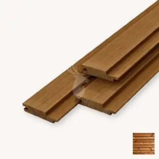 EXTRION thermowood vuren channelsiding | 2x9 cm