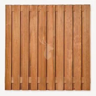 Tuinscherm Blaricum | hardhout