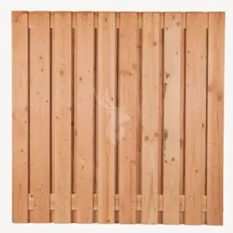 Tuinscherm Garderen | red class wood