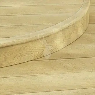 Millboard plint rond | 3,2x5 cm | 240 cm