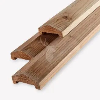 Afdeklat schutting douglas 