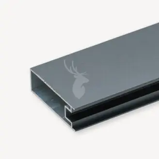 Aluminium topprofiel velufence | antra RAL7016 | 180cm